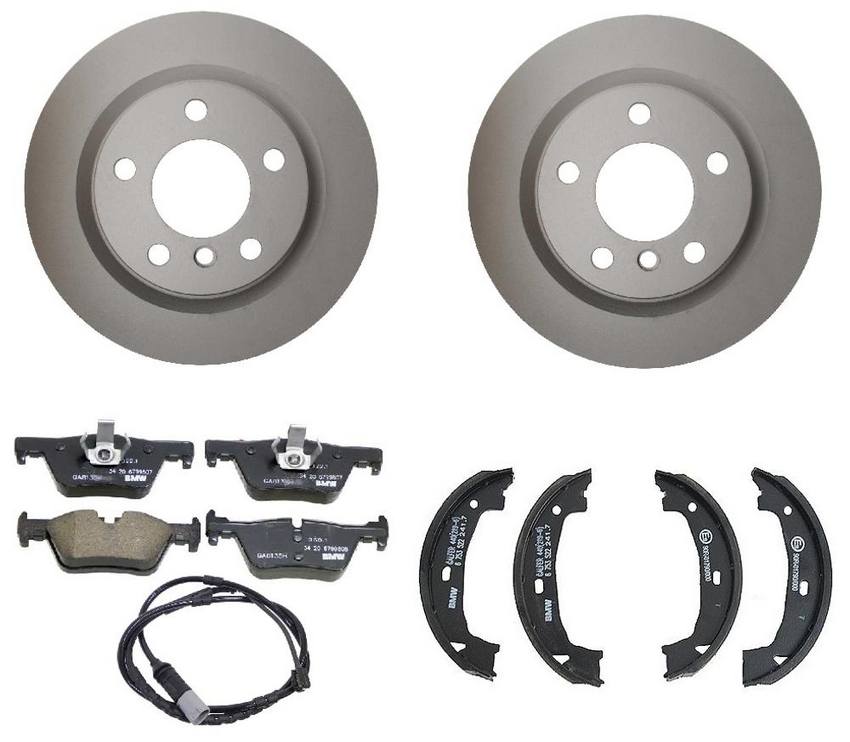 BMW Brake Kit - Pads and Rotors Rear (300mm)